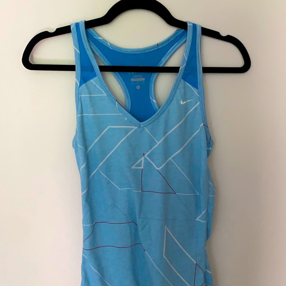 Blue Nike Tank Top - Size Small